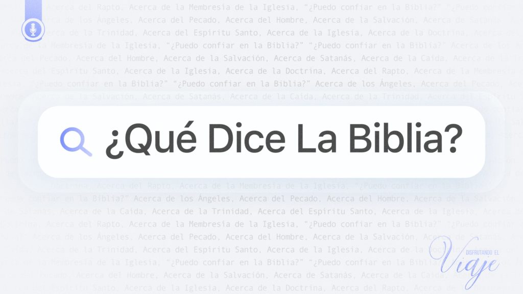 Continúa en el versículo 15 diciendo: “Y que desde la niñez has sabido las Sagradas Escrituras, las cuales te pueden hacer sabio para la salvación por la fe que es en Cristo Jesús.” Está diciendo que la fe que se te inculcó en la infancia, esa simple verdad que estabas dispuesto a aceptar en tu juventud, nunca te alejes de ella. Scott Pauley. Lo Que Dice La Biblia *Este es el primer artículo de una serie titulada: «¿Qué dice la Biblia?».