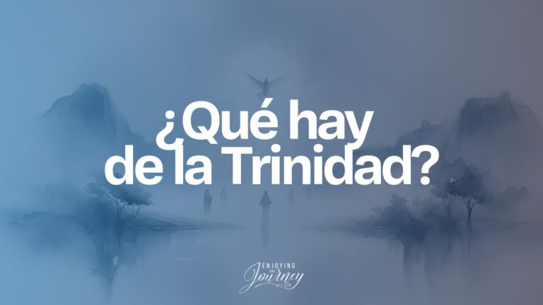 ¿Qué hay de la Trinidad? Son personas distintas y separadas de la Divinidad. Sin embargo, son iguales, coexistentes y coeternas. La palabra que se utiliza a menudo para describir a nuestro Dios es la Trinidad. Dios Padre, Dios Hijo, Dios Espíritu Santo. Sin embargo, un solo Dios. mage alluding to the baptism of Jesus wjere you have God the Father, Son, and Holy Spirit