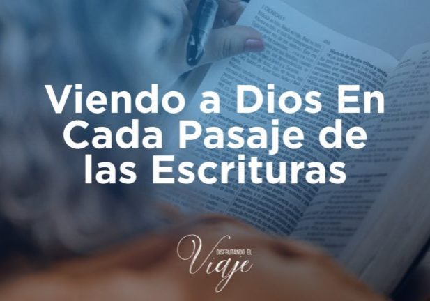 Viendo a Dios En Cada Pasaje de las Escrituras ¡No! Debemos personalizar la verdad fundamental. Permítanme ilustrarlo. A través del Levítico, recordé que, aunque no estamos sujetos a estas reglas, seguimos siendo guiados por la revelación. Viendo a Dios En Cada Pasaje de las Escrituras