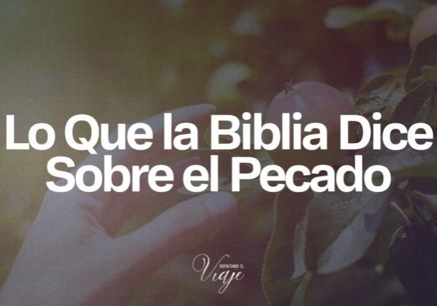 ¿Qué pasó con el pecado? Hace muchos años, la gente solía hablar del pecado. Los predicadores solían predicar contra el pecado. La gente solía temer al pecado, pero ahora parece que se habla muy poco de ello. Y sin embargo, conforme hablamos menos de ello, parece que el pecado en nuestro mundo y en muchas de nuestras vidas está creciendo. Se está haciendo más grande. Dejados sin control aparte de Dios. Lo Que la Biblia Dice Sobre el Pecado